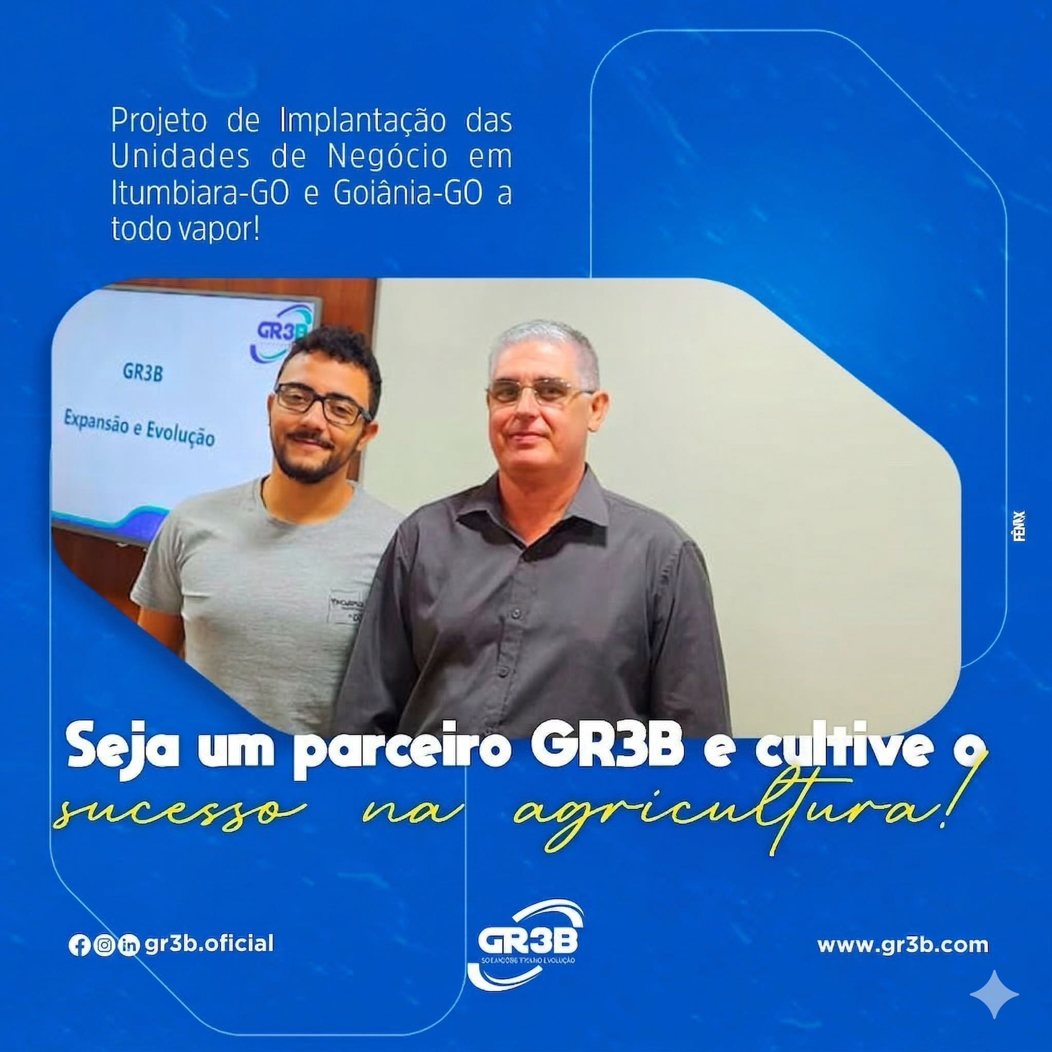 Equipe GR3B em projeto de campo