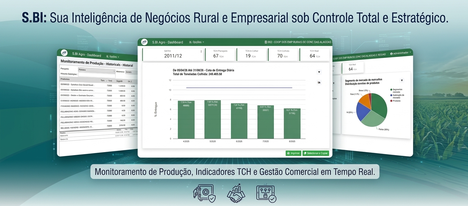Tela do S.BI Agro